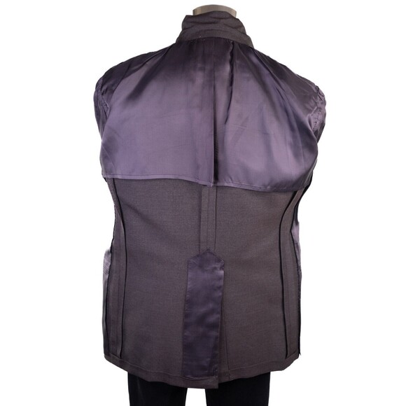 Hart Schaffner Marx Mens Sport Coat Silverwoods Jacket Brown Solid Size 42R - Picture 12 of 14